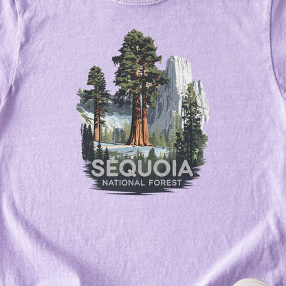 Sequoia National Forest Kids Cotton T-Shirt