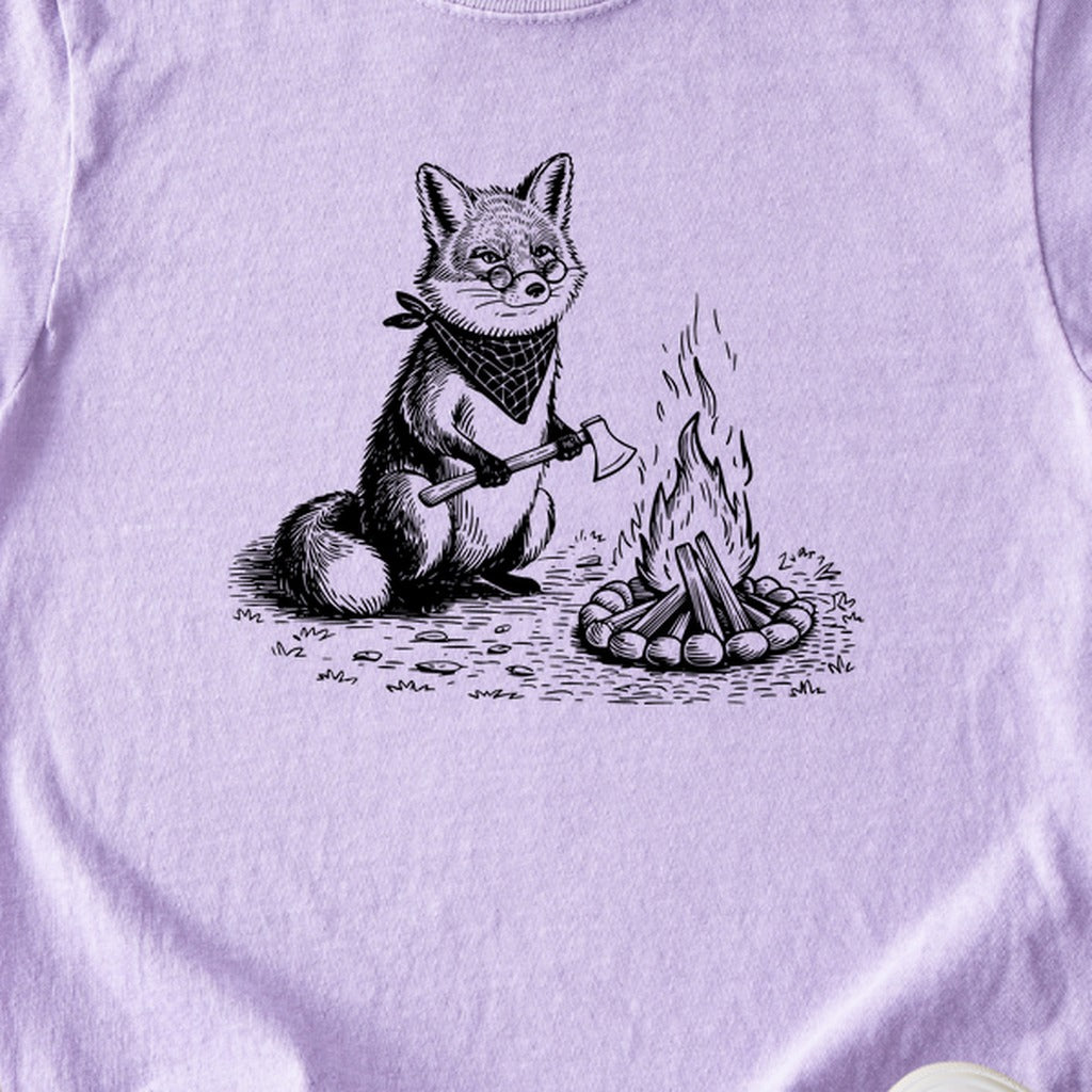 The Pyrofessor Fox Kids Cotton T-Shirt