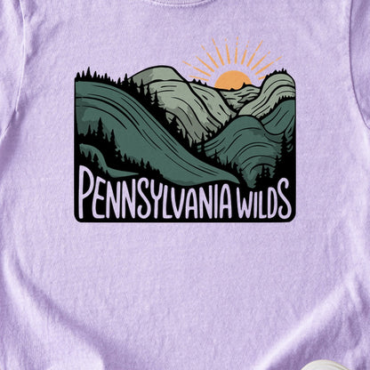 Pennsylvania Wilds Kids Cotton T-Shirt