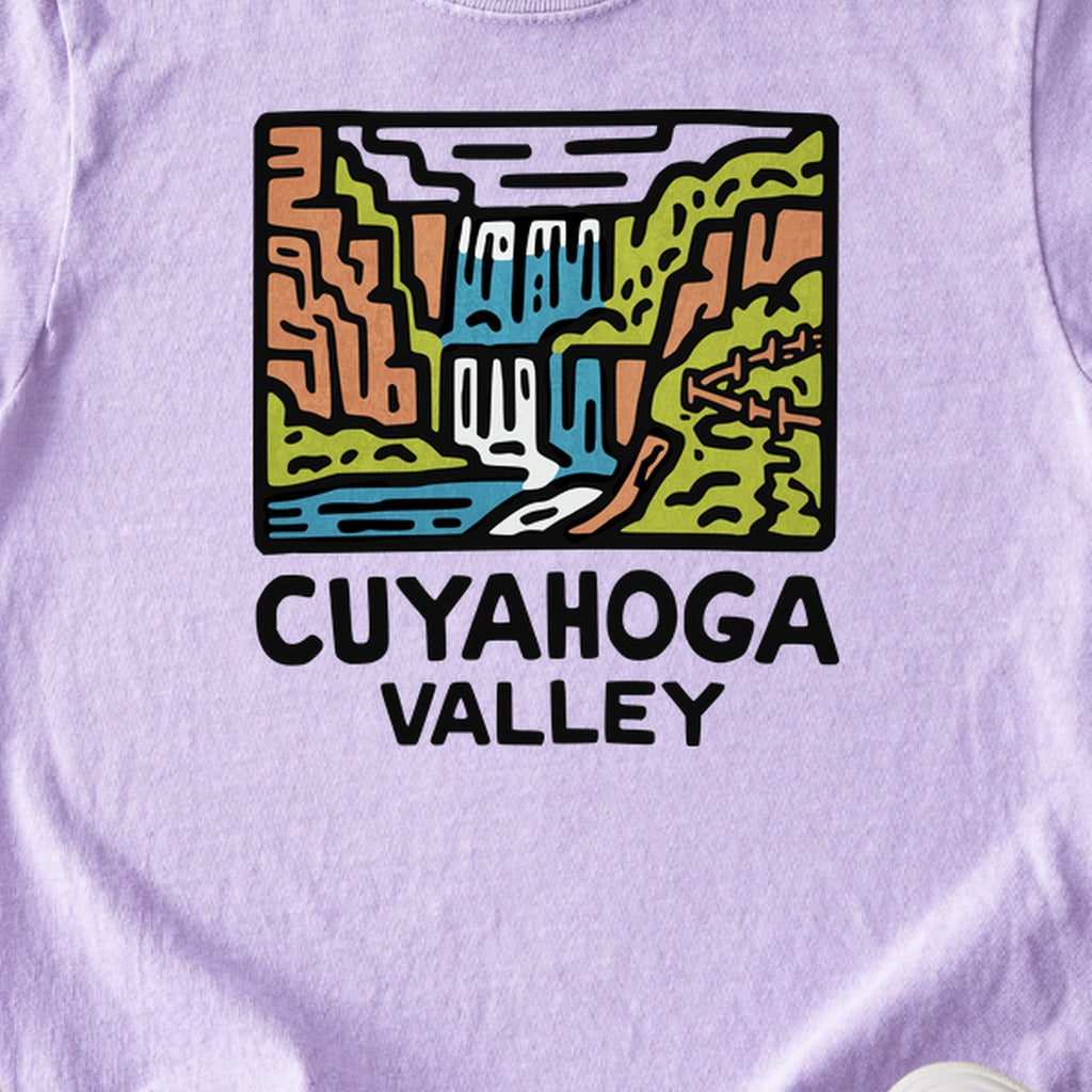 Cuyahoga Valley National Park Kids Cotton T-Shirt
