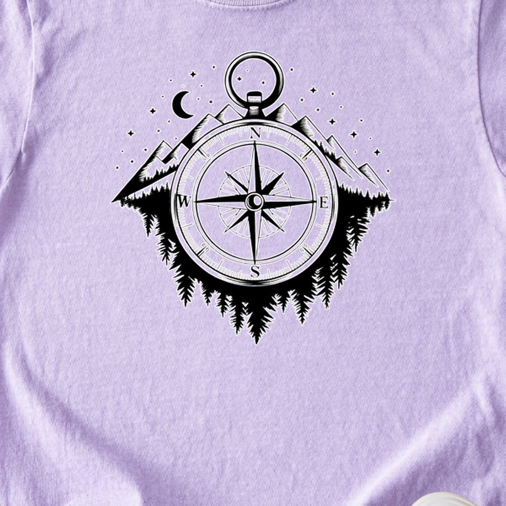 Navigate the Mountains Kids Cotton T-Shirt