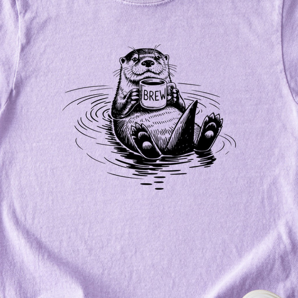 The Hoptimist Otter Kids Cotton T-Shirt