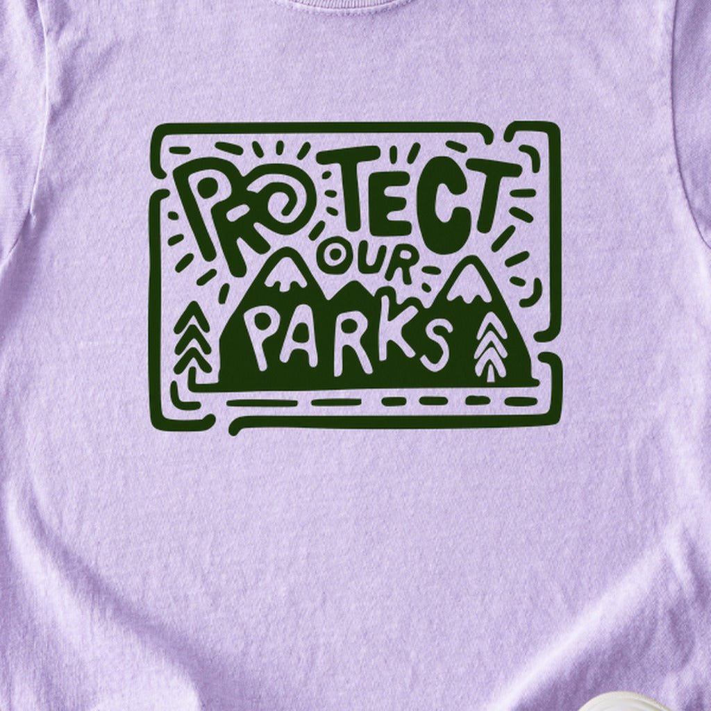 Protect Our Parks Kids Cotton T-Shirt