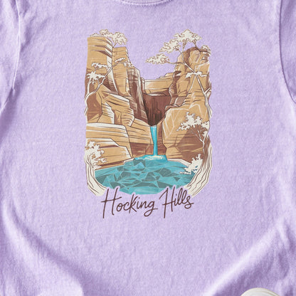 Hocking Hills State Park Kids Cotton T-Shirt