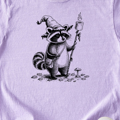 The S'morecerer Raccoon Kids Cotton T-Shirt