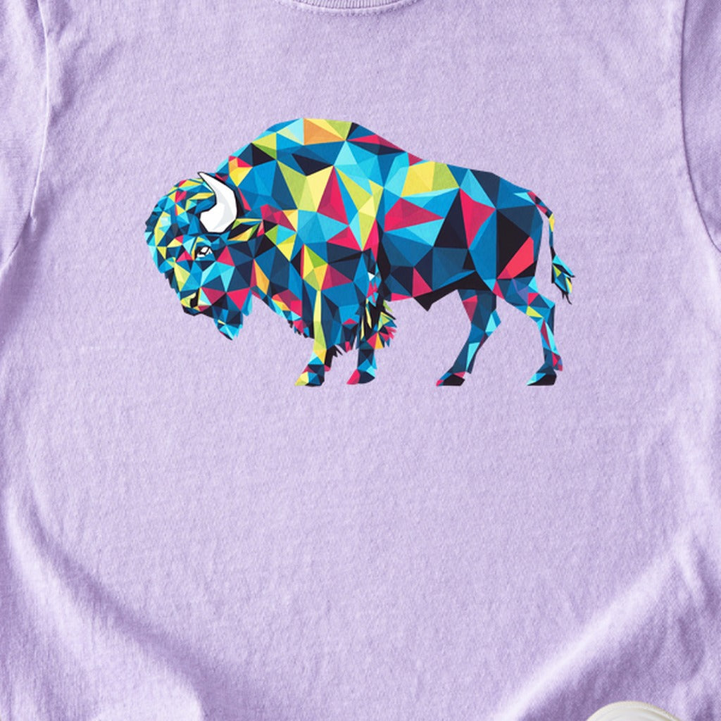 Buffalo Mosaic Kids Cotton T-Shirt