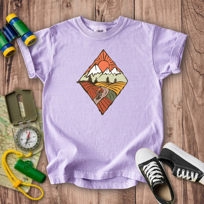 Pedal to the Peaks Kids Cotton T-Shirt