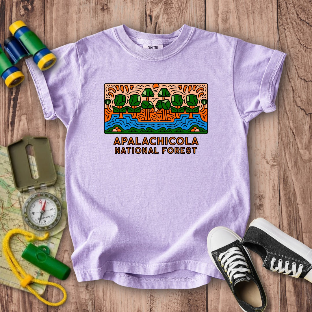 Apalachicola National Forest Kids Cotton T-Shirt