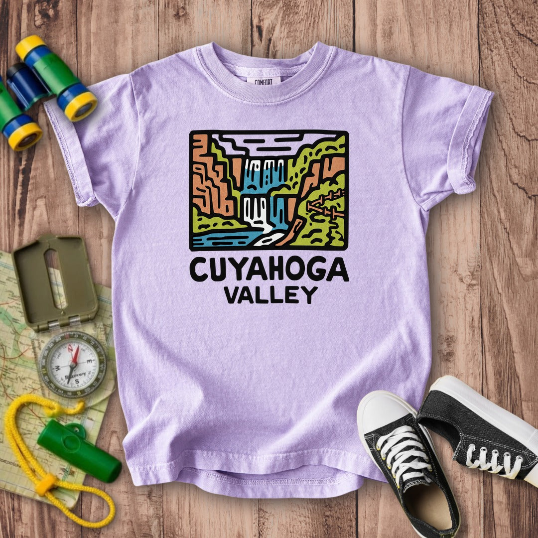 Cuyahoga Valley National Park Kids Cotton T-Shirt