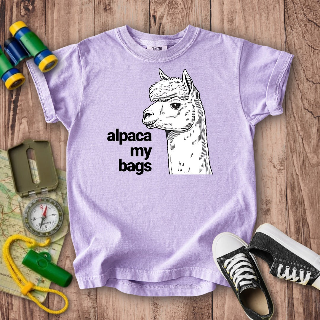 Alpaca My Bags Kids Cotton T-Shirt