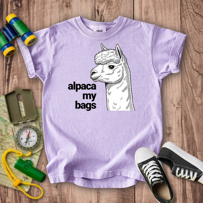 Alpaca My Bags Kids Cotton T-Shirt