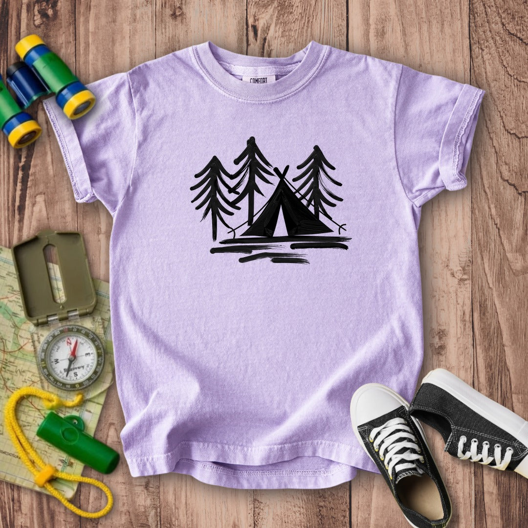 Painted Camp Kids Cotton T-Shirt