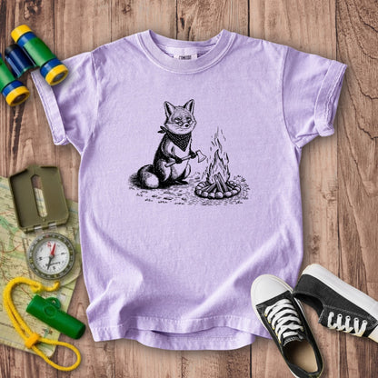 The Pyrofessor Fox Kids Cotton T-Shirt
