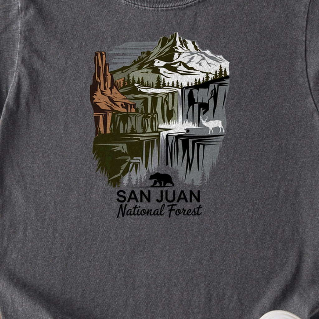 San Juan National Forest Kids Cotton T-Shirt