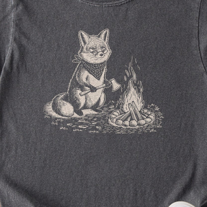 The Pyrofessor Fox Kids Cotton T-Shirt