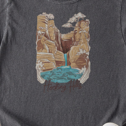 Hocking Hills State Park Kids Cotton T-Shirt