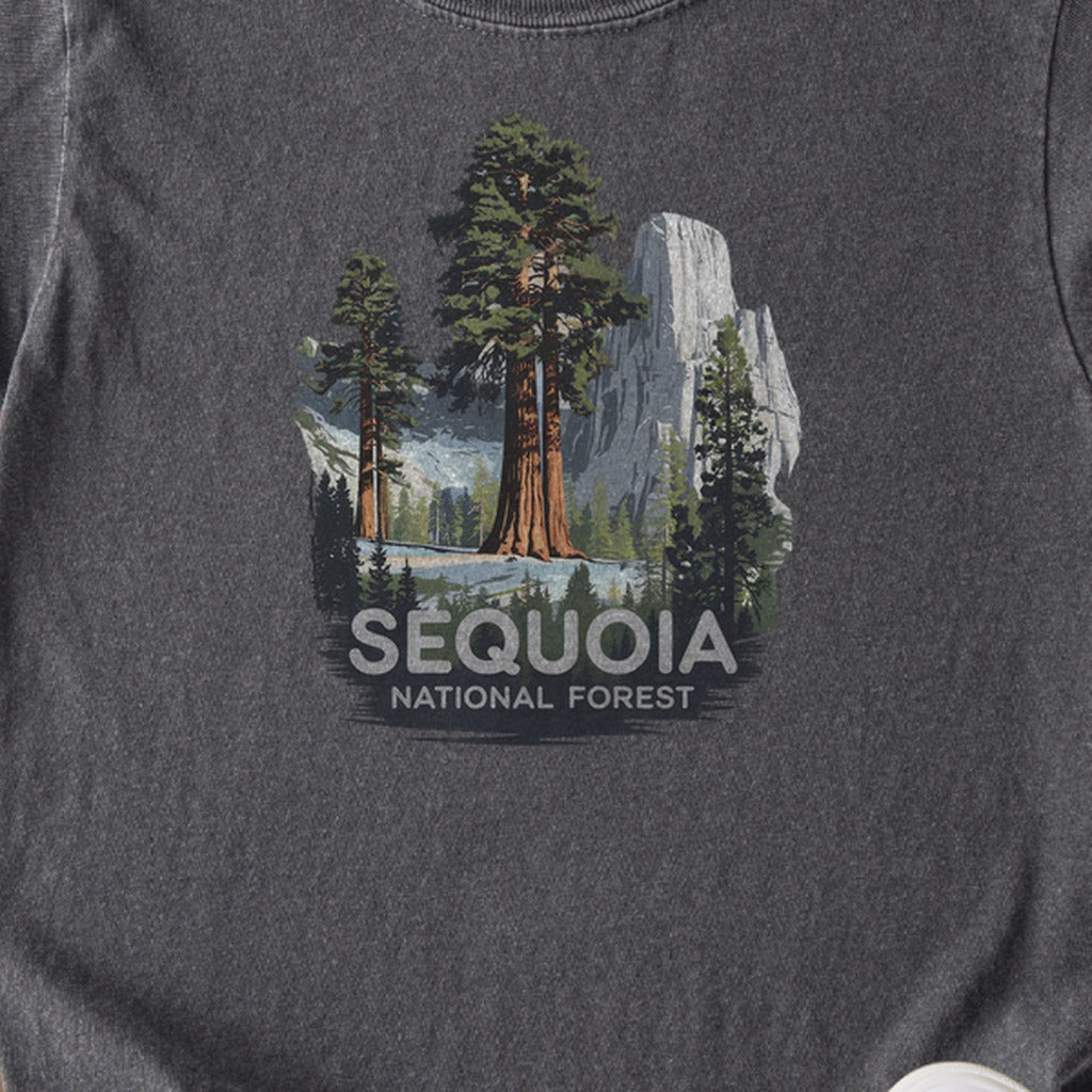Sequoia National Forest Kids Cotton T-Shirt