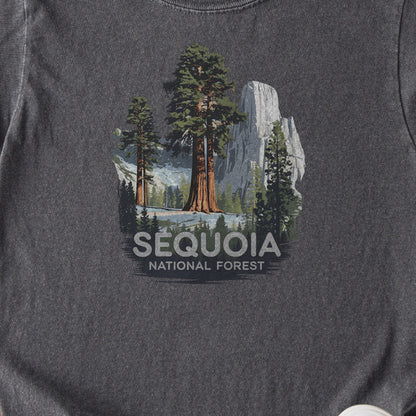 Sequoia National Forest Kids Cotton T-Shirt