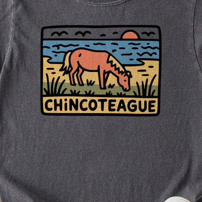 Chincoteague National Wildlife Refuge Kids Cotton T-Shirt