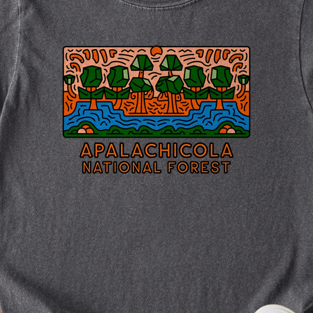 Apalachicola National Forest Kids Cotton T-Shirt