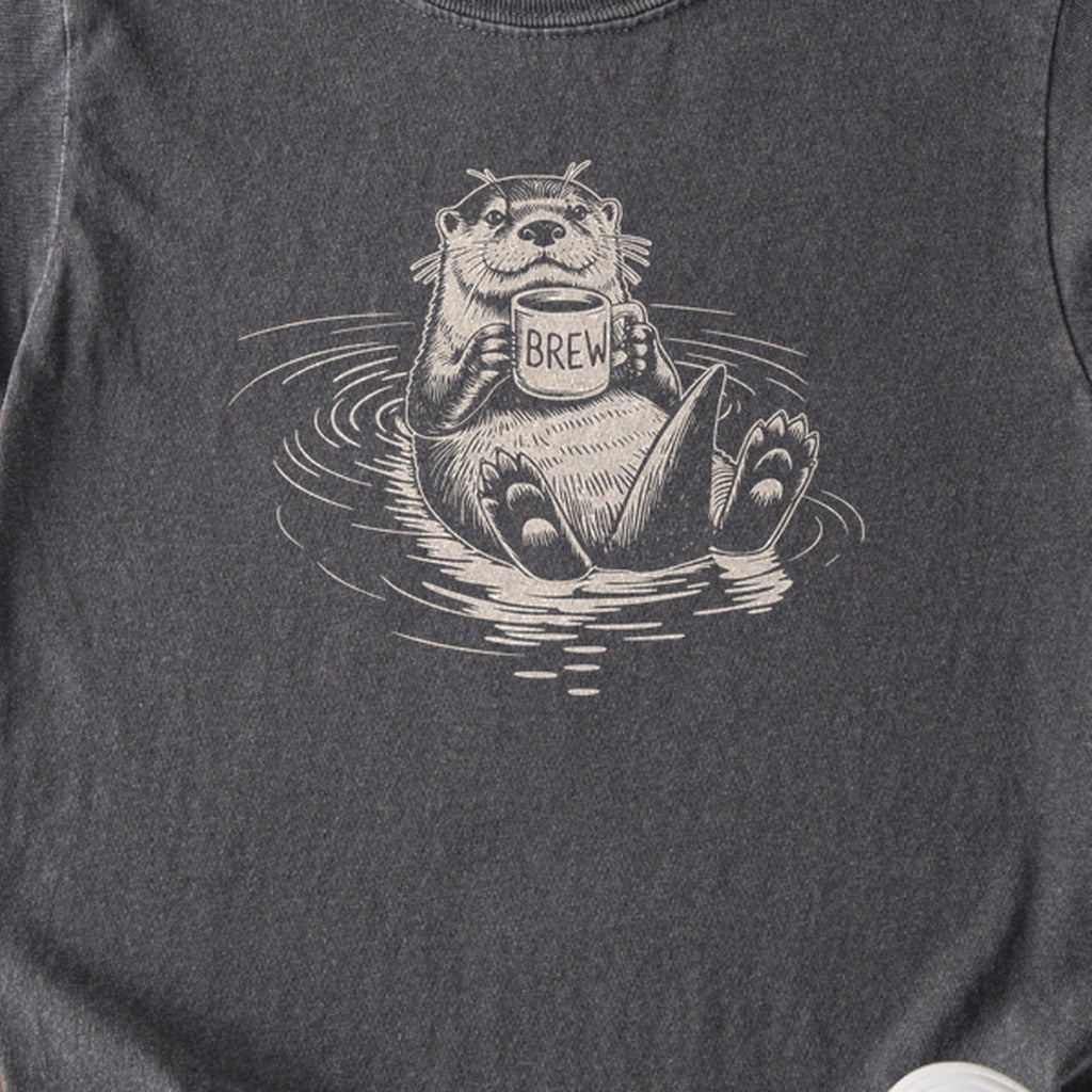 The Hoptimist Otter Kids Cotton T-Shirt