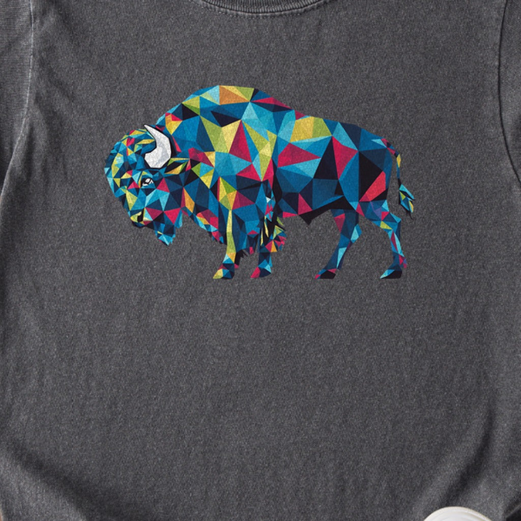 Buffalo Mosaic Kids Cotton T-Shirt