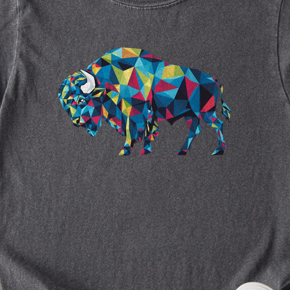 Buffalo Mosaic Kids Cotton T-Shirt