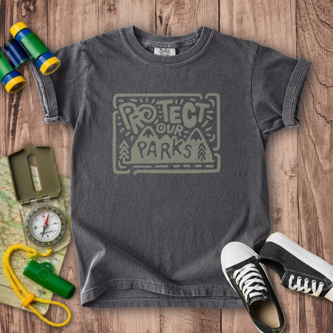 Protect Our Parks Kids Cotton T-Shirt