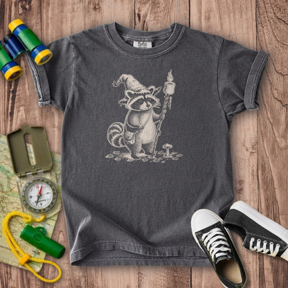The S'morecerer Raccoon Kids Cotton T-Shirt