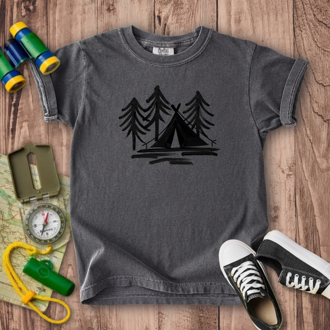 Painted Camp Kids Cotton T-Shirt