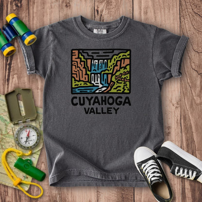 Cuyahoga Valley National Park Kids Cotton T-Shirt