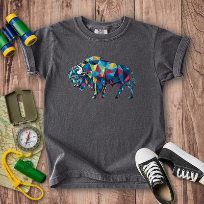 Buffalo Mosaic Kids Cotton T-Shirt