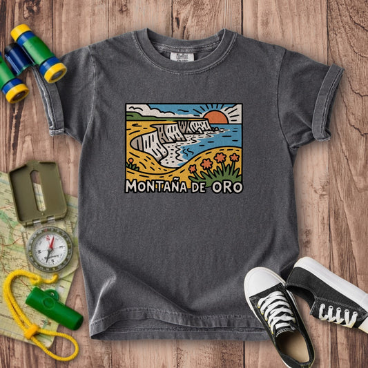 Montana de Oro State Park Kids Cotton T-Shirt