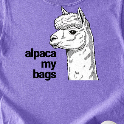 Alpaca My Bags Kids Cotton T-Shirt