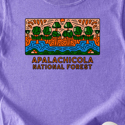 Apalachicola National Forest Kids Cotton T-Shirt