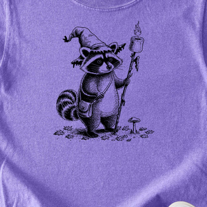 The S'morecerer Raccoon Kids Cotton T-Shirt