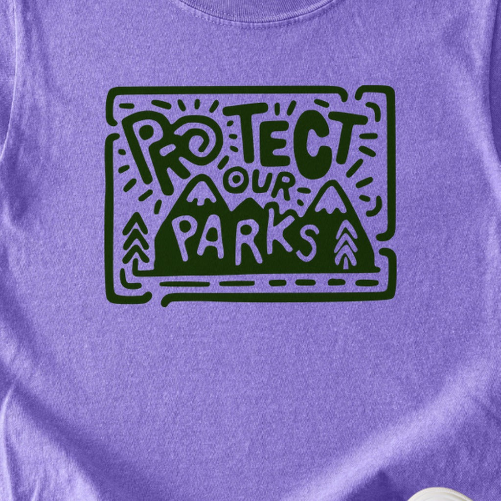 Protect Our Parks Kids Cotton T-Shirt