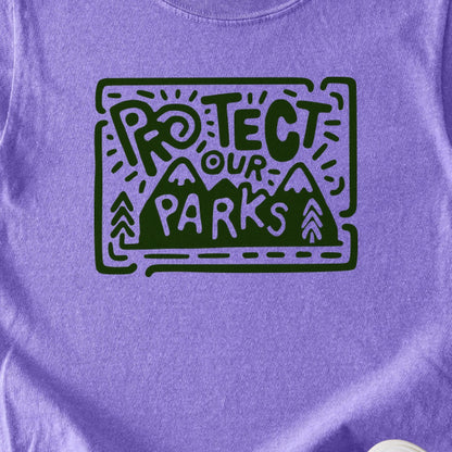 Protect Our Parks Kids Cotton T-Shirt