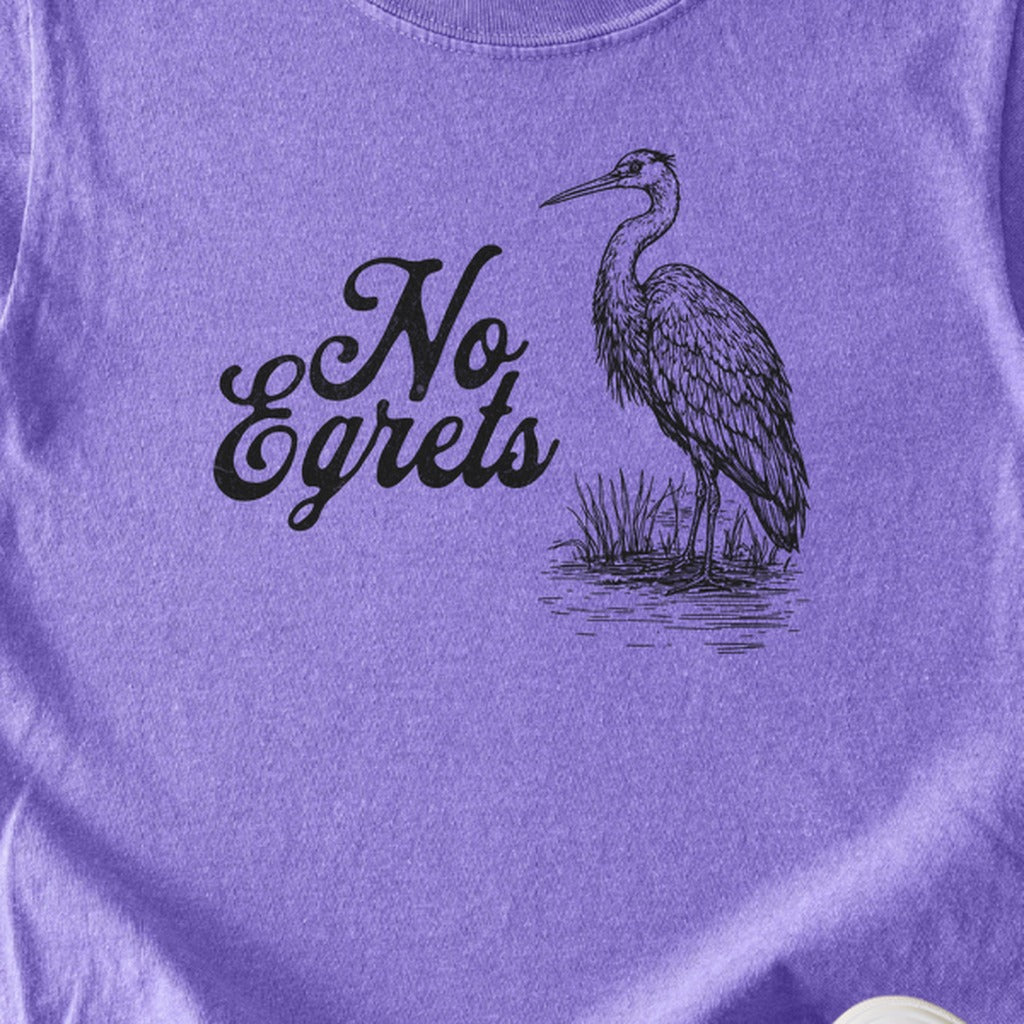 No Egrets Kids Cotton T-Shirt