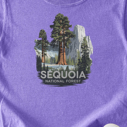 Sequoia National Forest Kids Cotton T-Shirt
