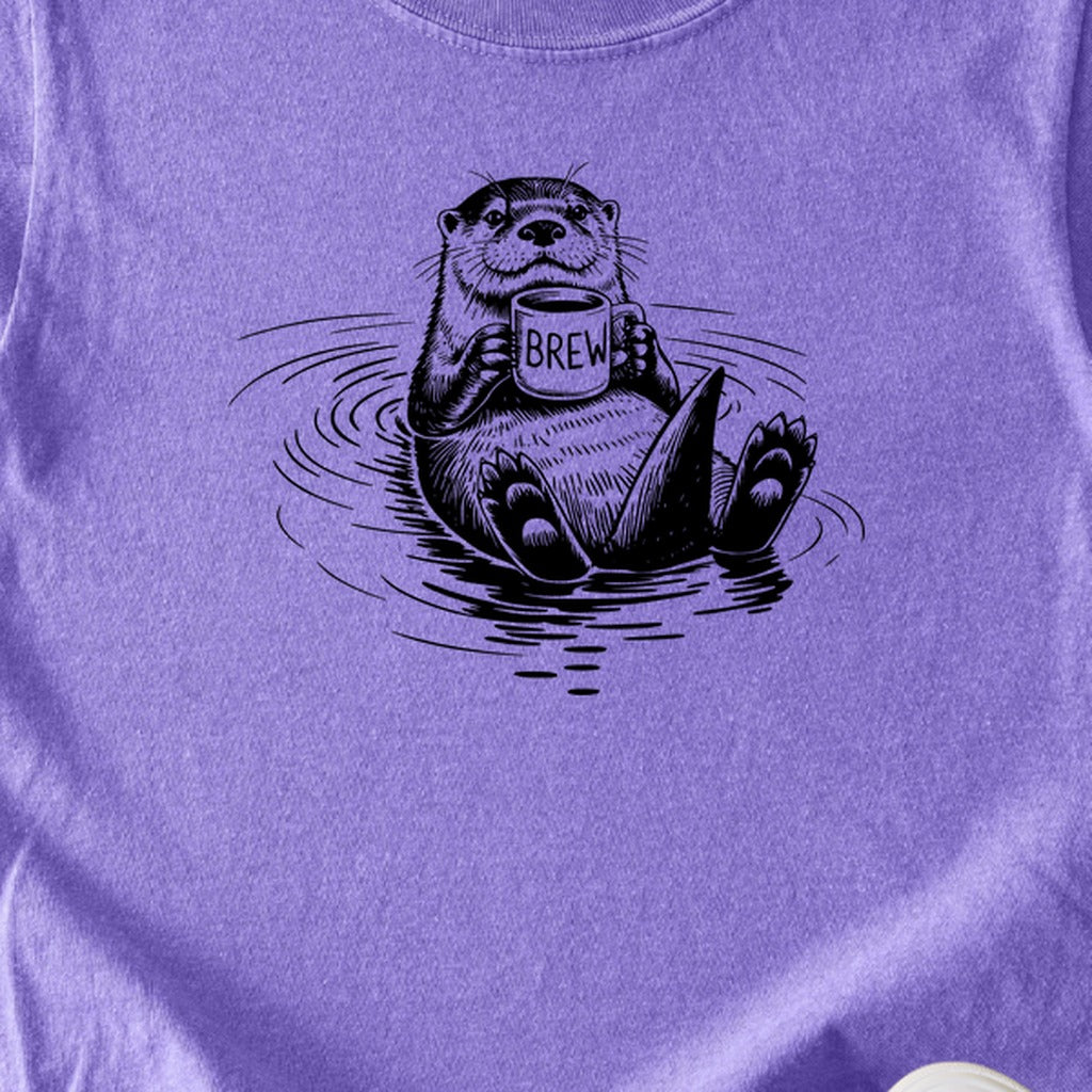 The Hoptimist Otter Kids Cotton T-Shirt