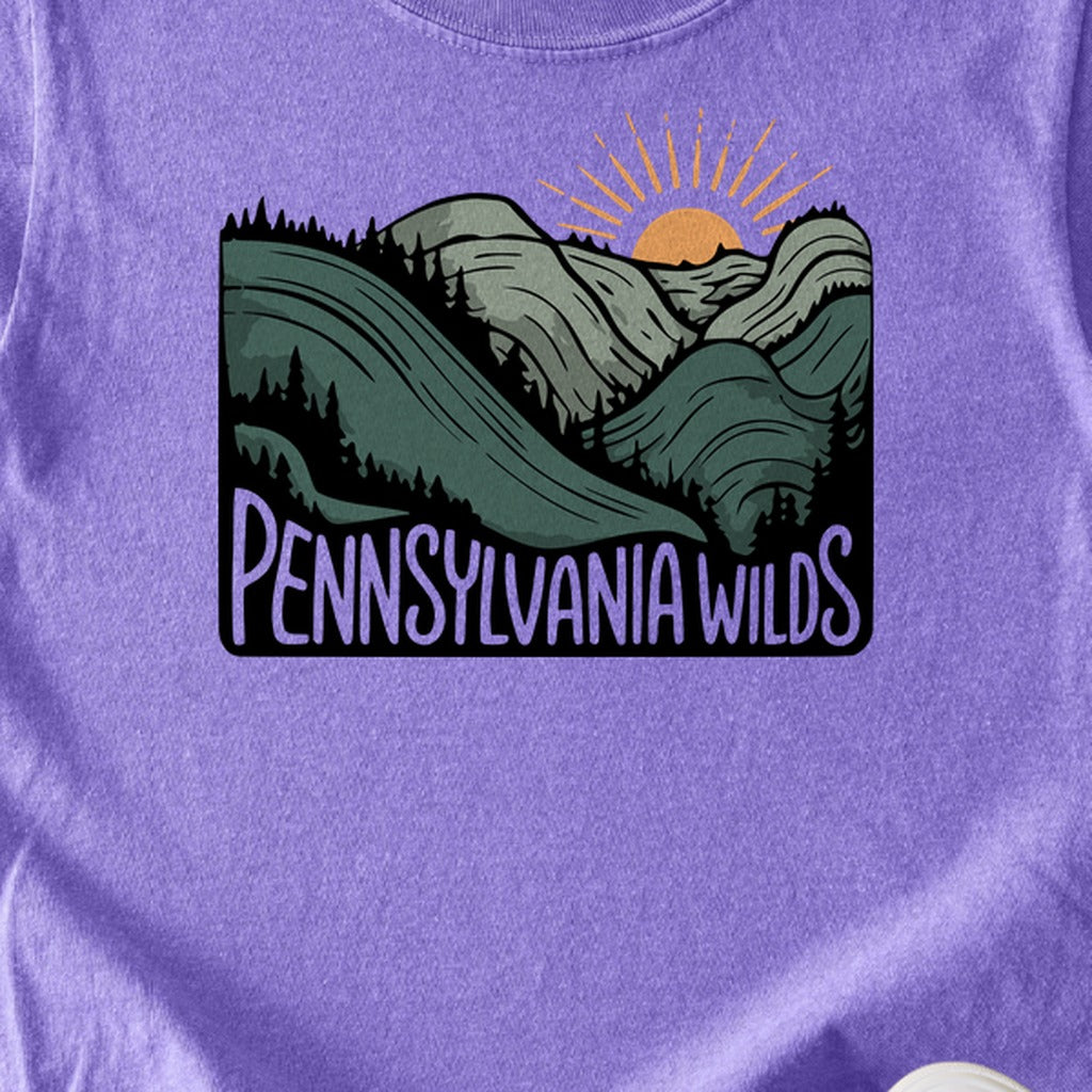 Pennsylvania Wilds Kids Cotton T-Shirt