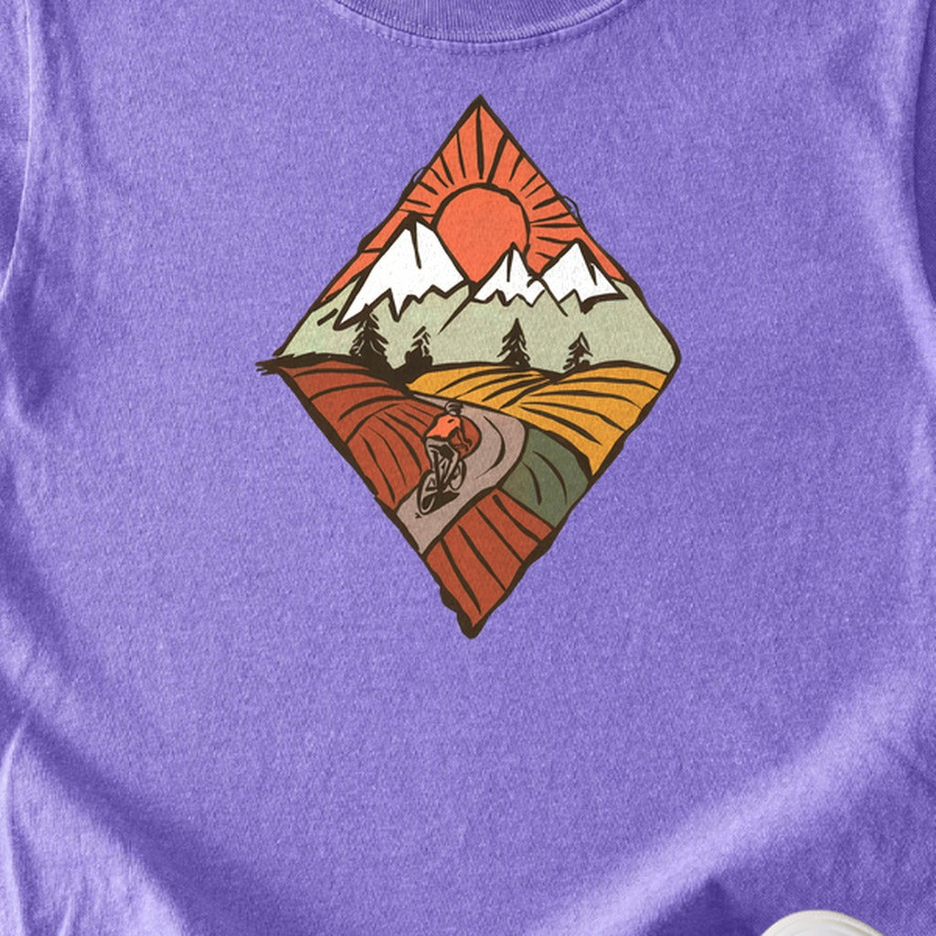 Pedal to the Peaks Kids Cotton T-Shirt