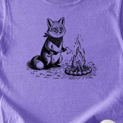 The Pyrofessor Fox Kids Cotton T-Shirt
