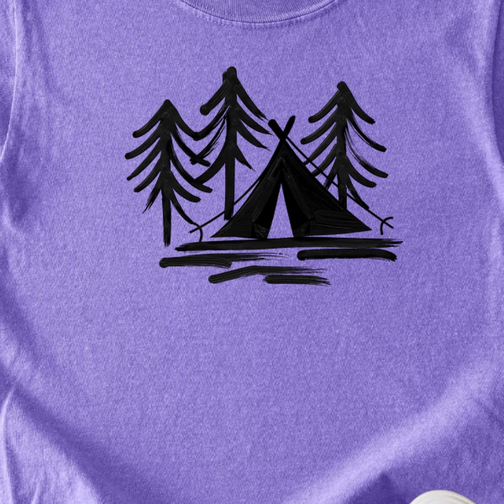 Painted Camp Kids Cotton T-Shirt
