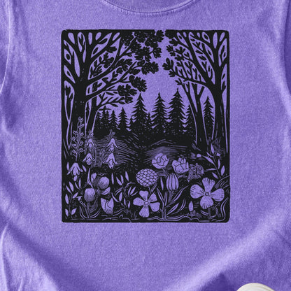 Forest Bloom Kids Cotton T-Shirt