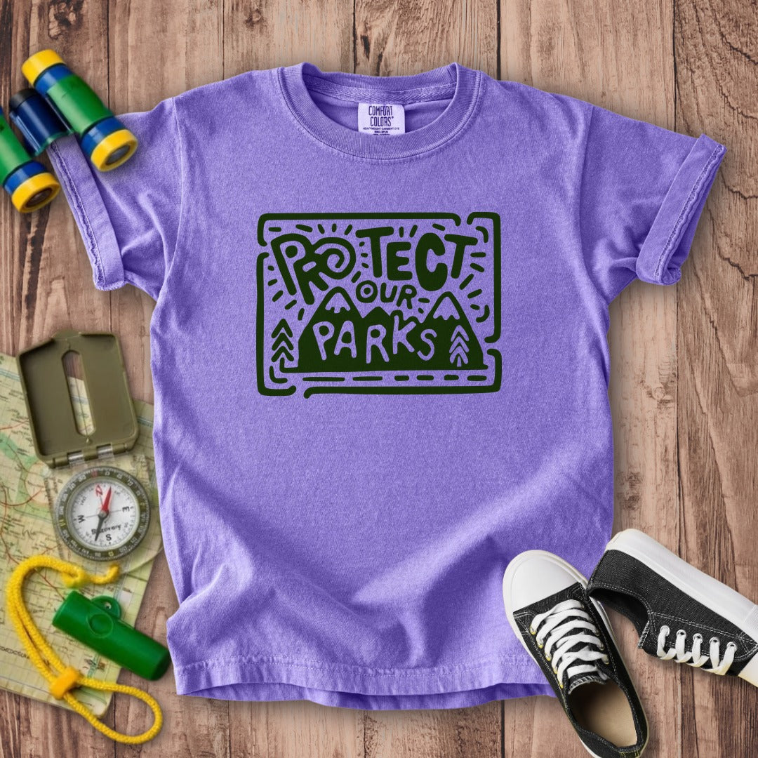Protect Our Parks Kids Cotton T-Shirt