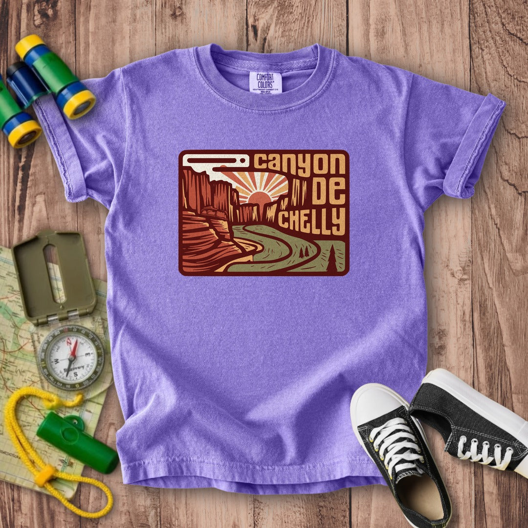 Canyon de Chelly National Monument Kids Cotton T-Shirt