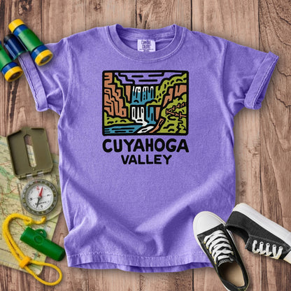 Cuyahoga Valley National Park Kids Cotton T-Shirt