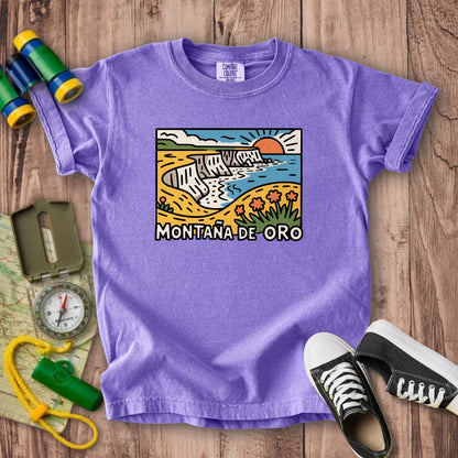 Montana de Oro State Park Kids Cotton T-Shirt